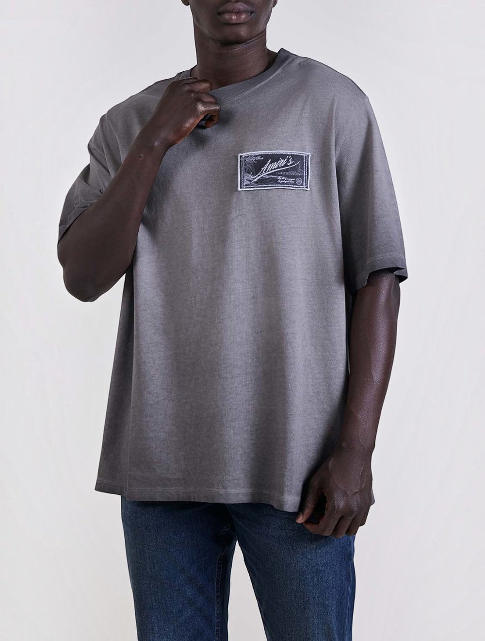 טי שירט Amiri Quality Goods Label כותנה