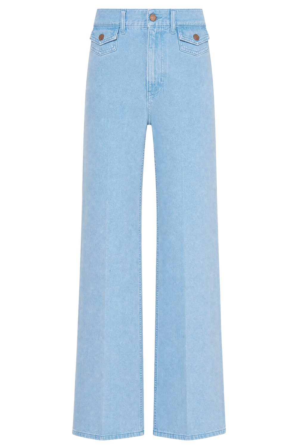 מכנסי ג'ינס בגזרה גבוהה