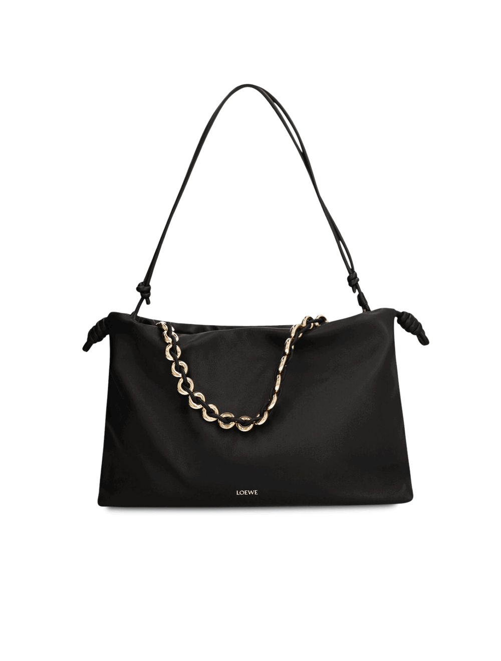 Flamenco גדול עור Purse