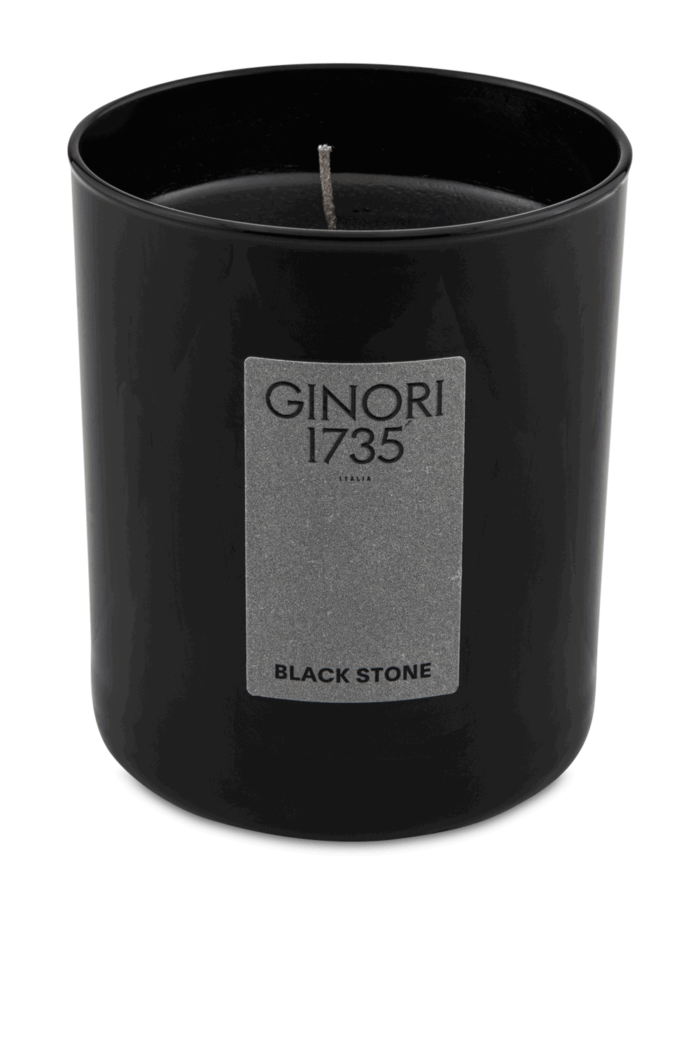 Scented Candle Black Stone