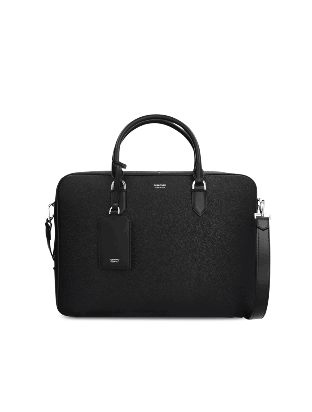 Elliot מגורען עור Briefcase