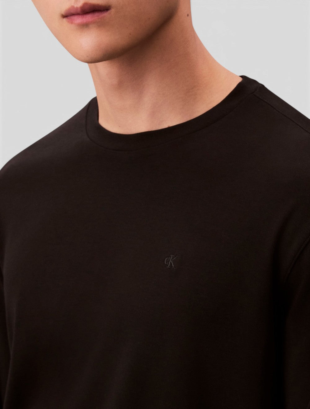 טי שירט Supima Interlock Long-Sleeved