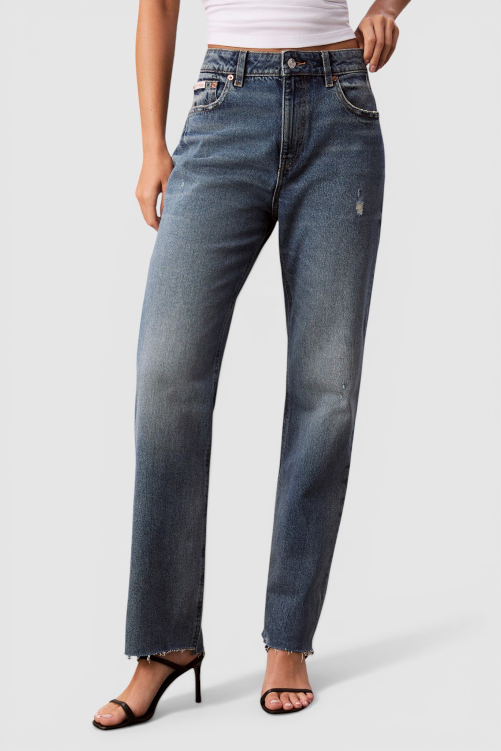 ג'ינס High-Rise סטרייט