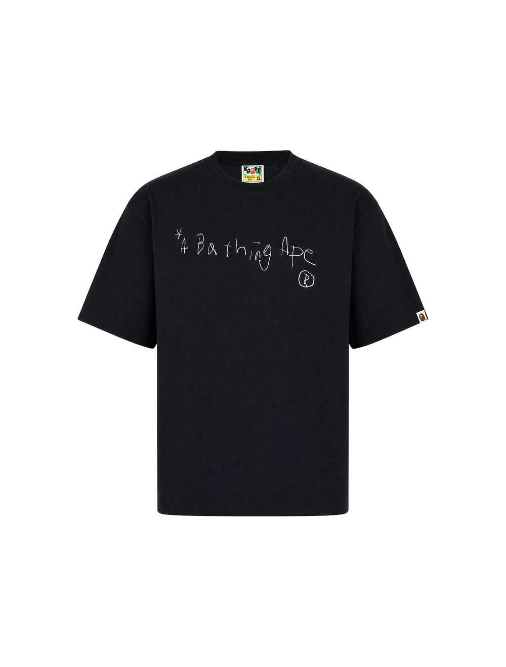 טי שירט Hand Draw Bathing Ape רלקסד פיט כותנה