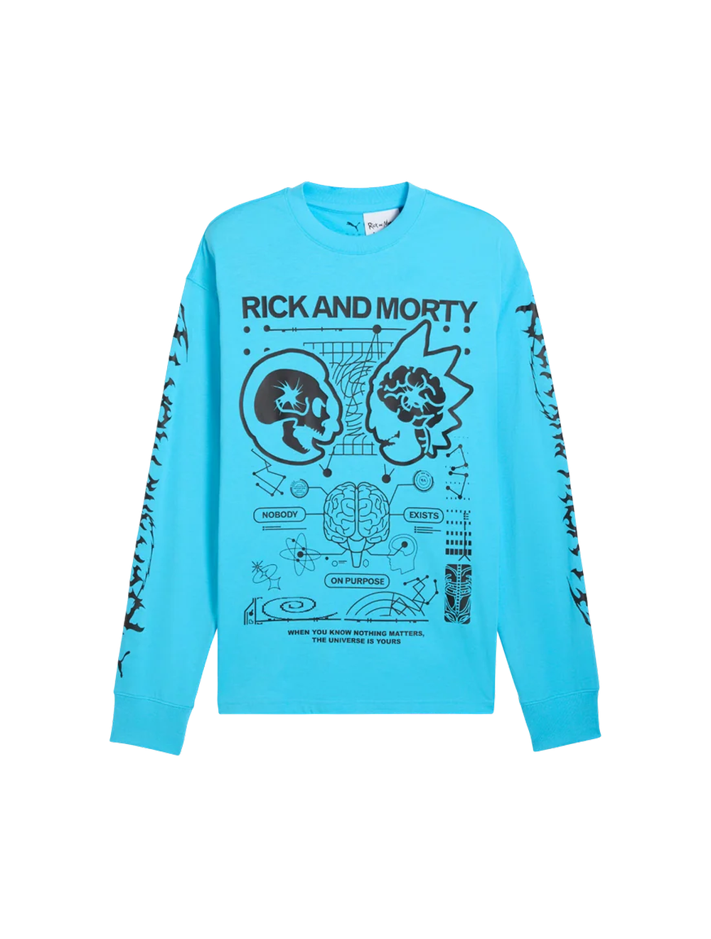 טי שירט Puma Hoops x Rick & Morty שרוול ארוך כדורסל