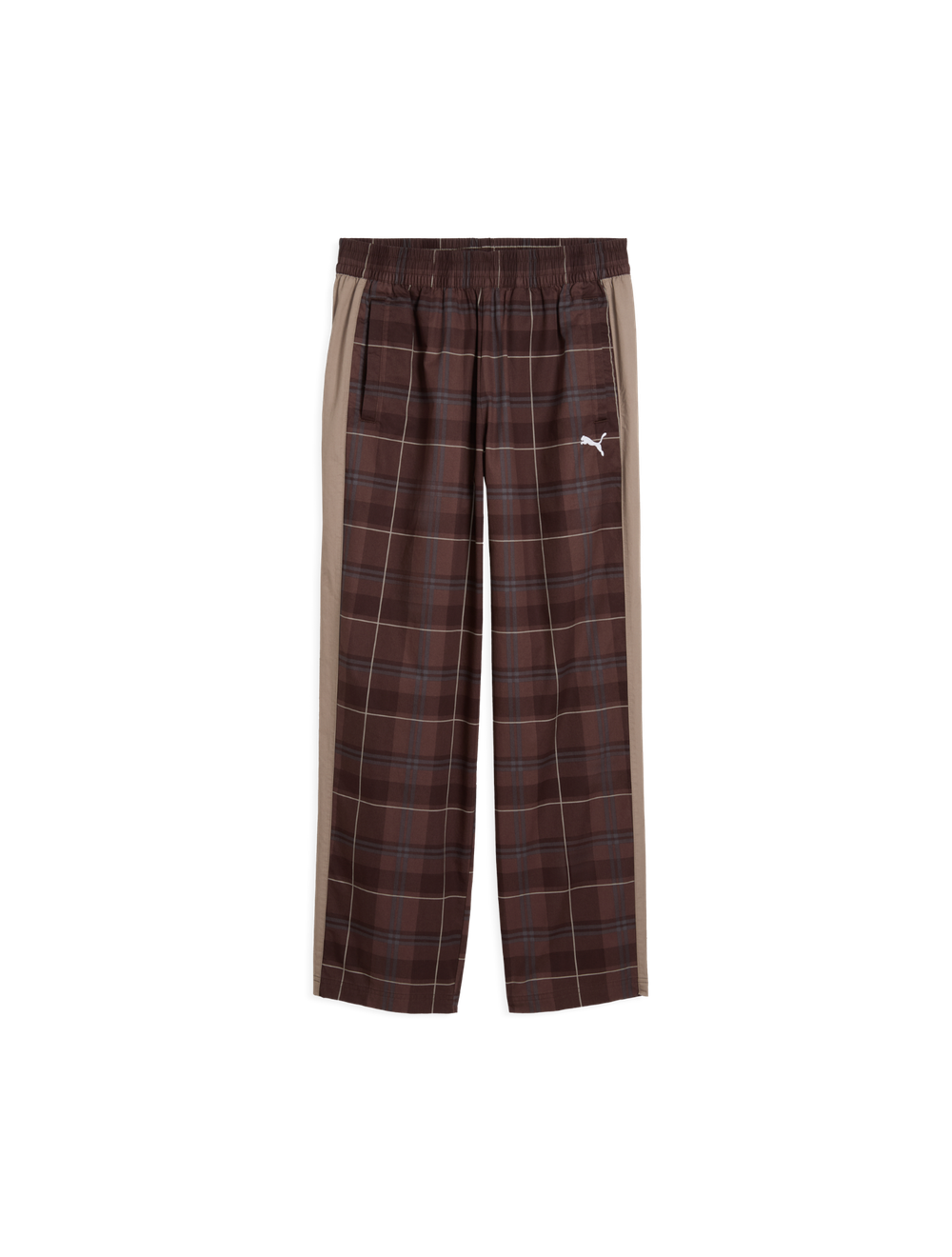 מכנסי טרנינג T7 רלקסד Tartan