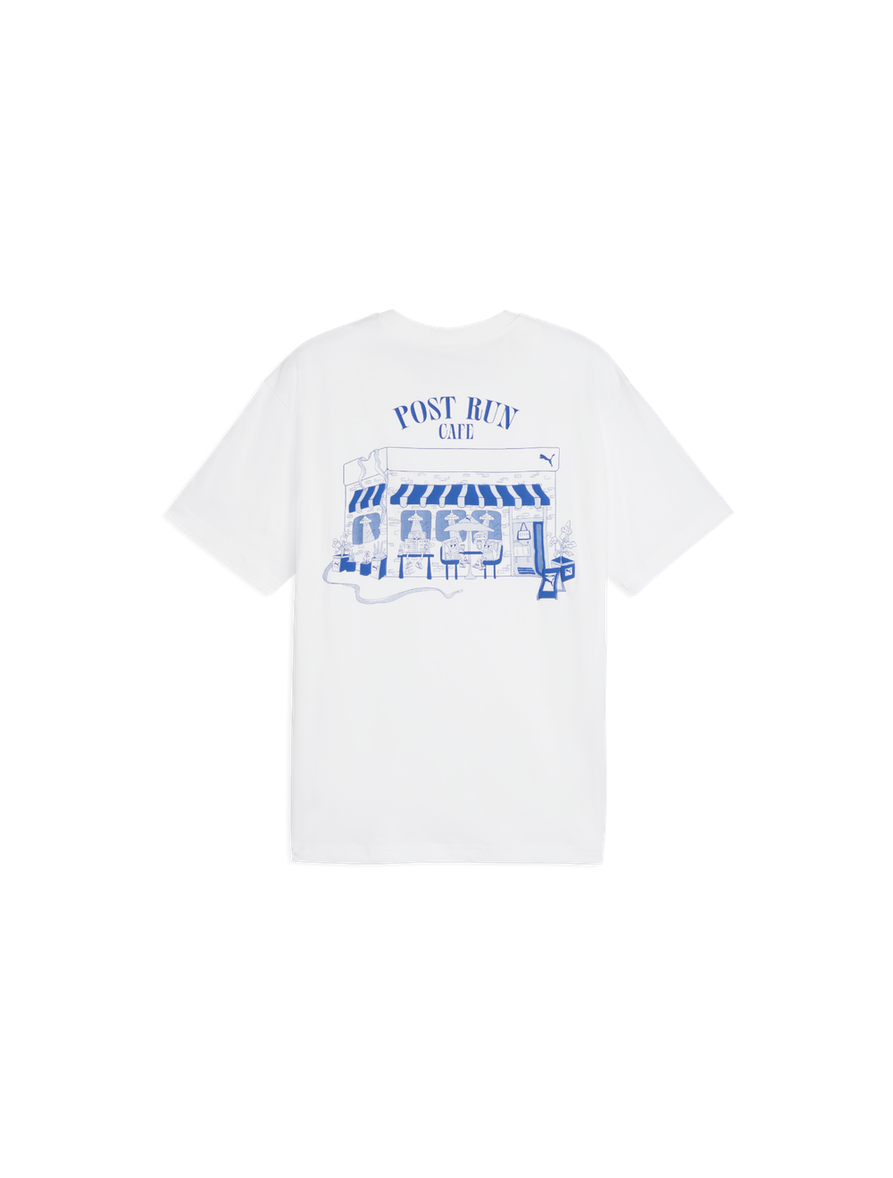 טי שירט גרפי Puma Cafe רלקסד