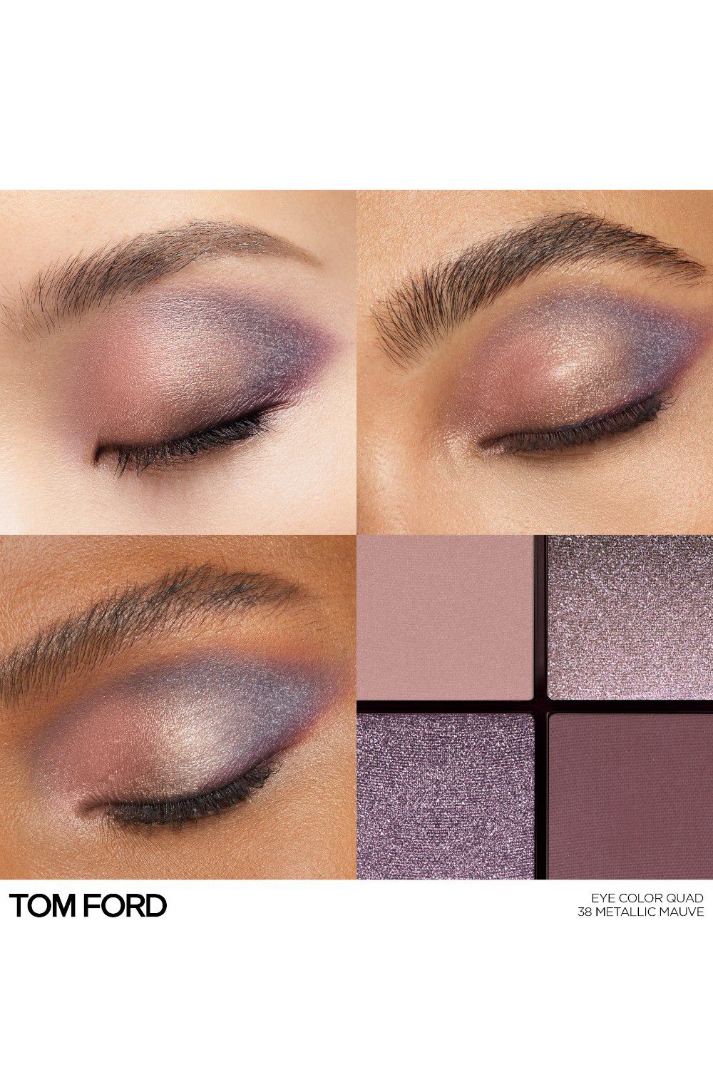 EYE COLOR QUAD POUDRE 38 Metallic Mauve