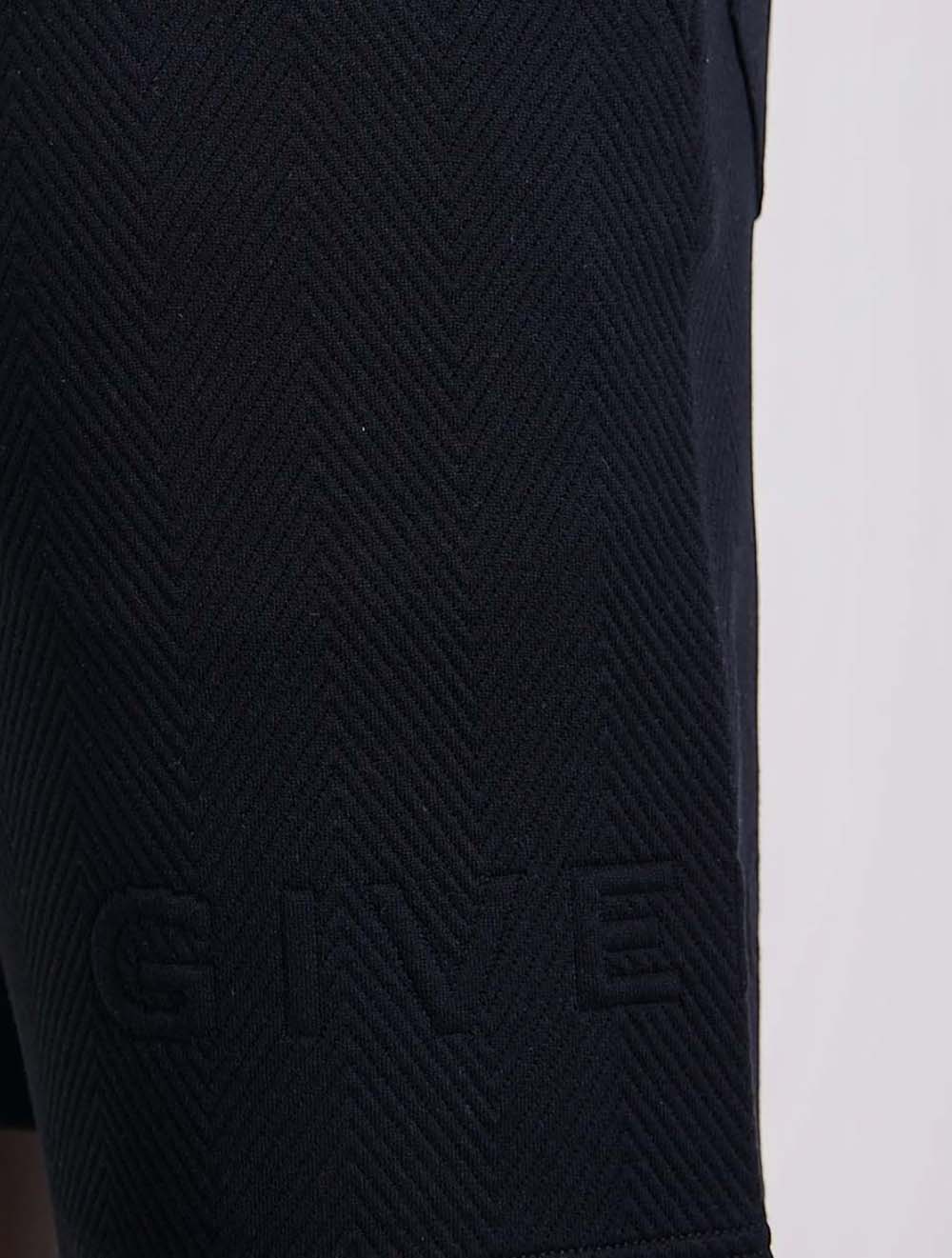 מכנסיים קצרים Herringbone ז'קארד