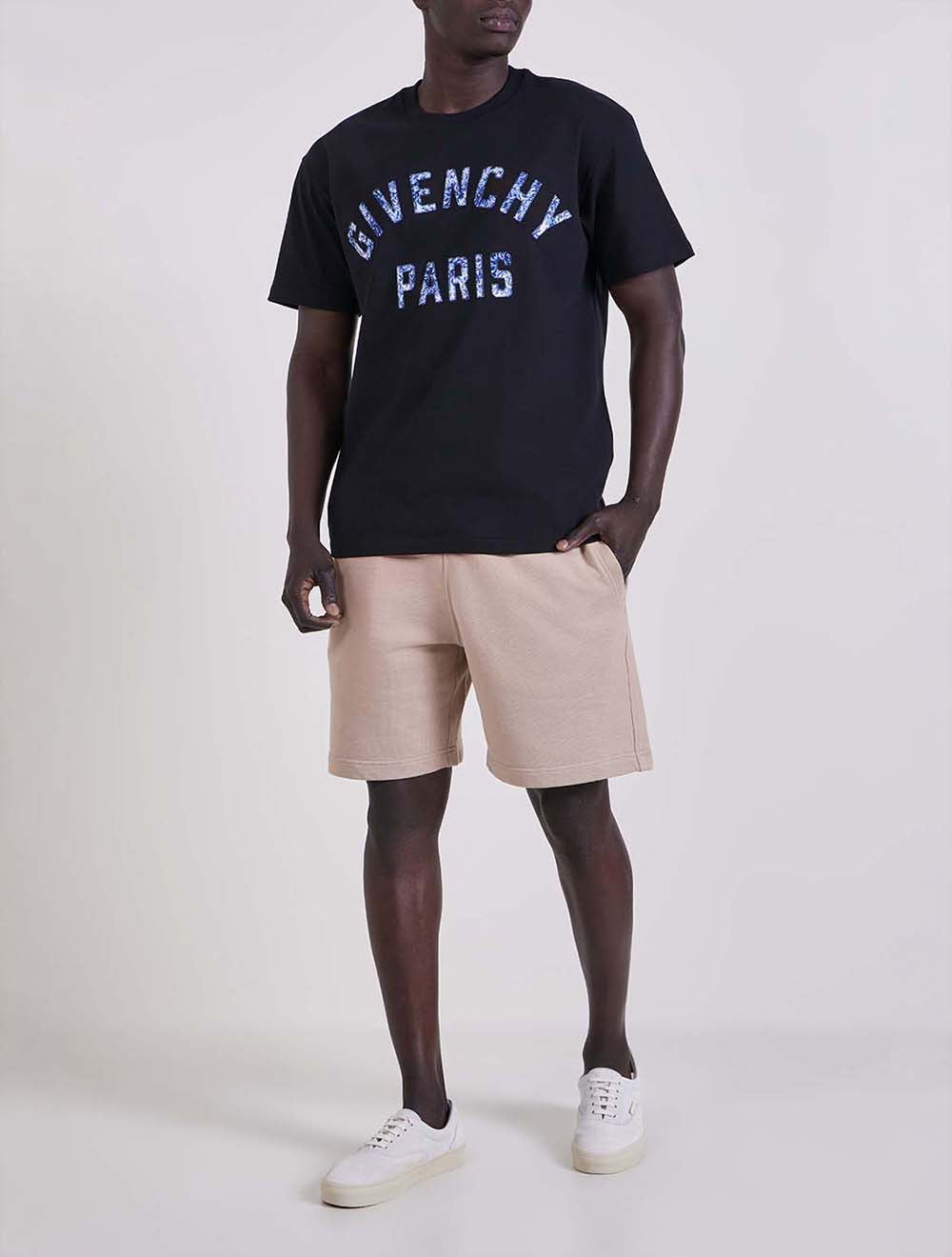 טי שירט Givenchy Paris Embroidery כותנה