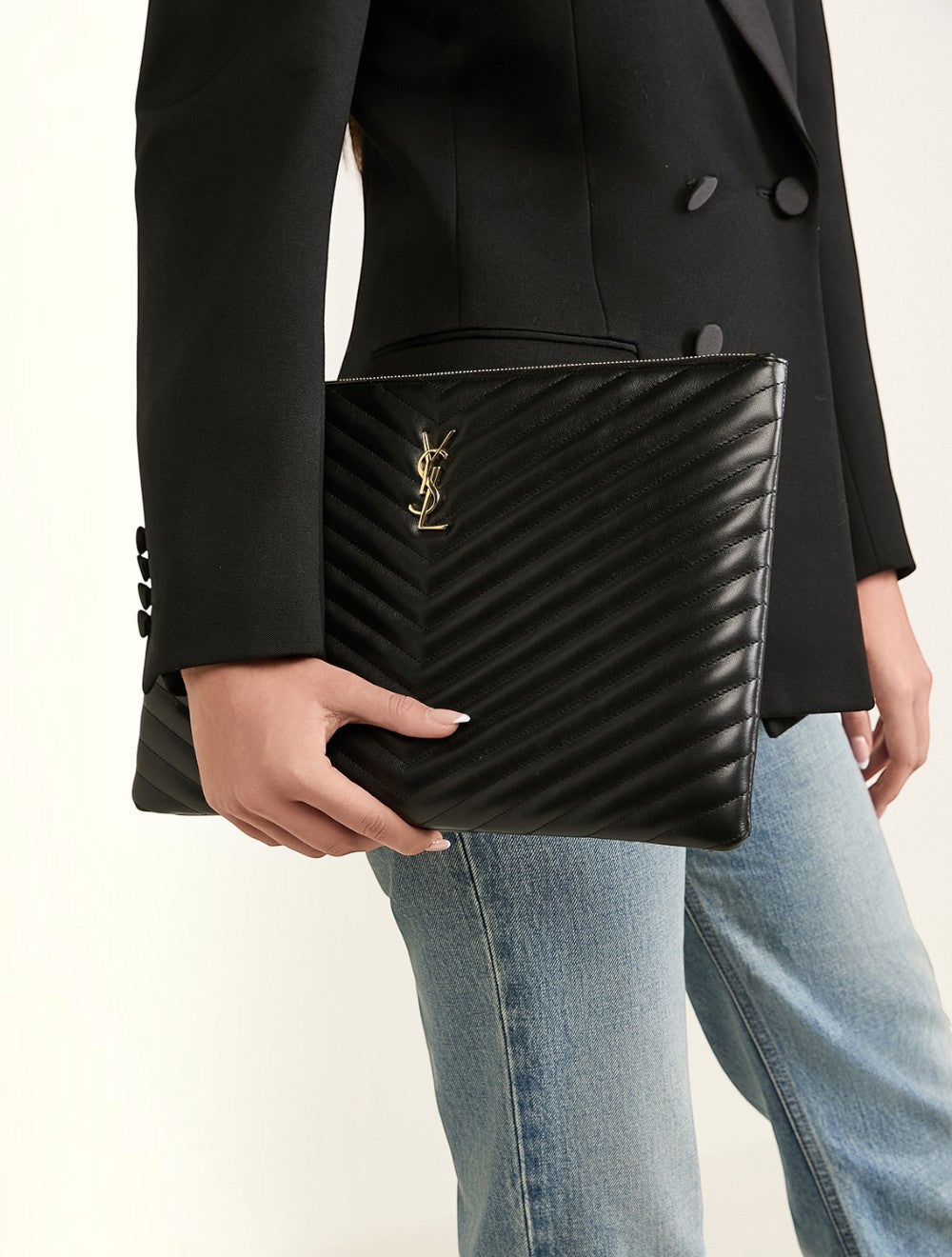Cassandre עור document holder