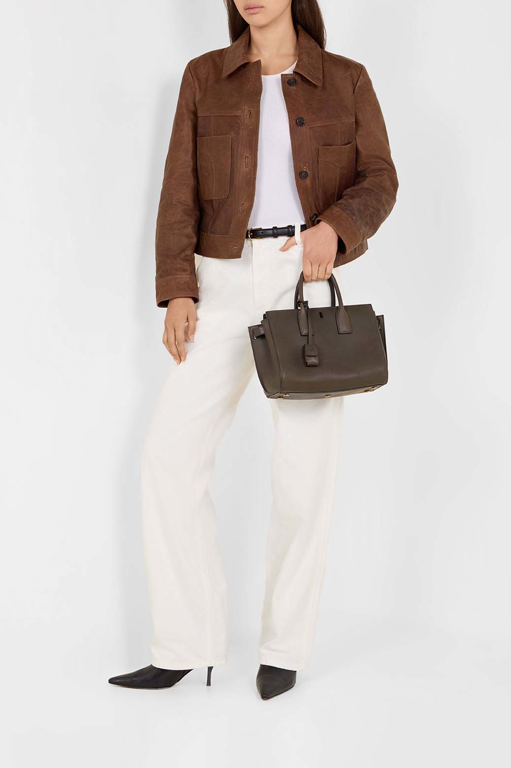 תיק עור SAC DE JOUR קטן