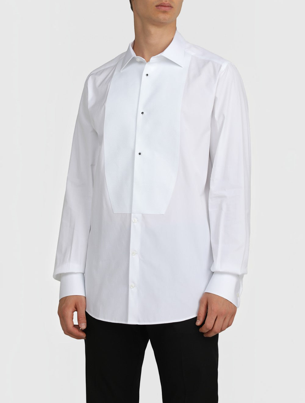 חולצה מכופתרת זהב פיט Tuxedo