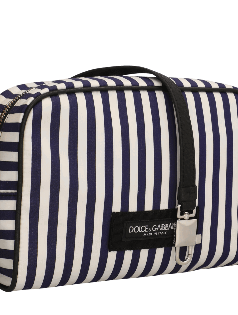 בפרינט פסים Handbag