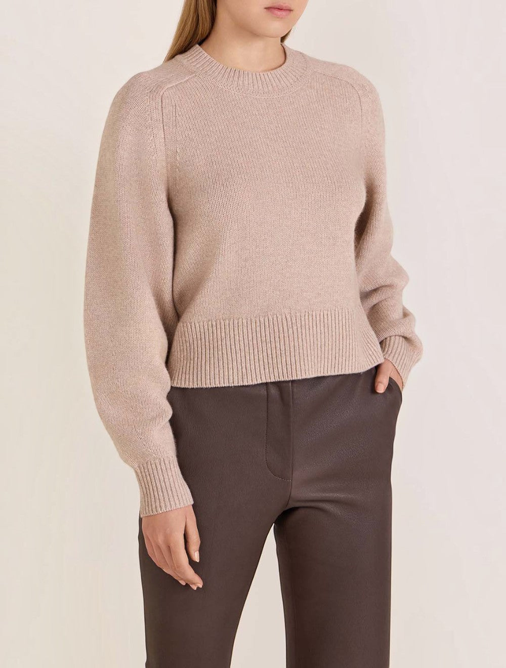 סוודר Leandra צמר bland