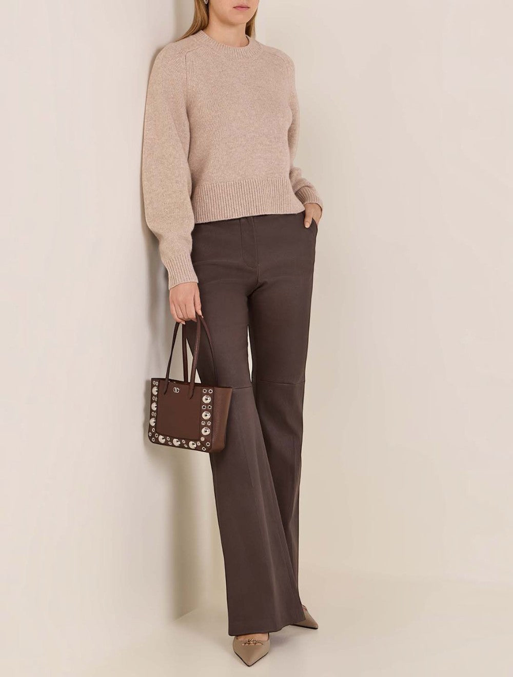 סוודר Leandra צמר bland