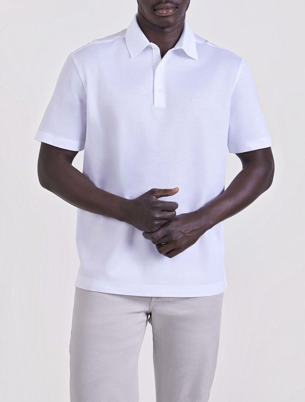 חולצת פולו כותנה Piquet