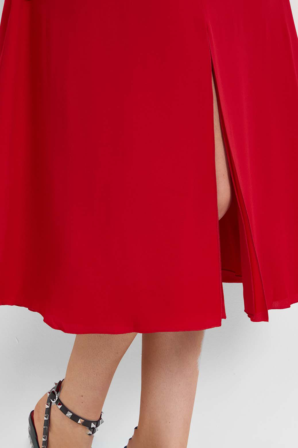 שמלת מידי משי