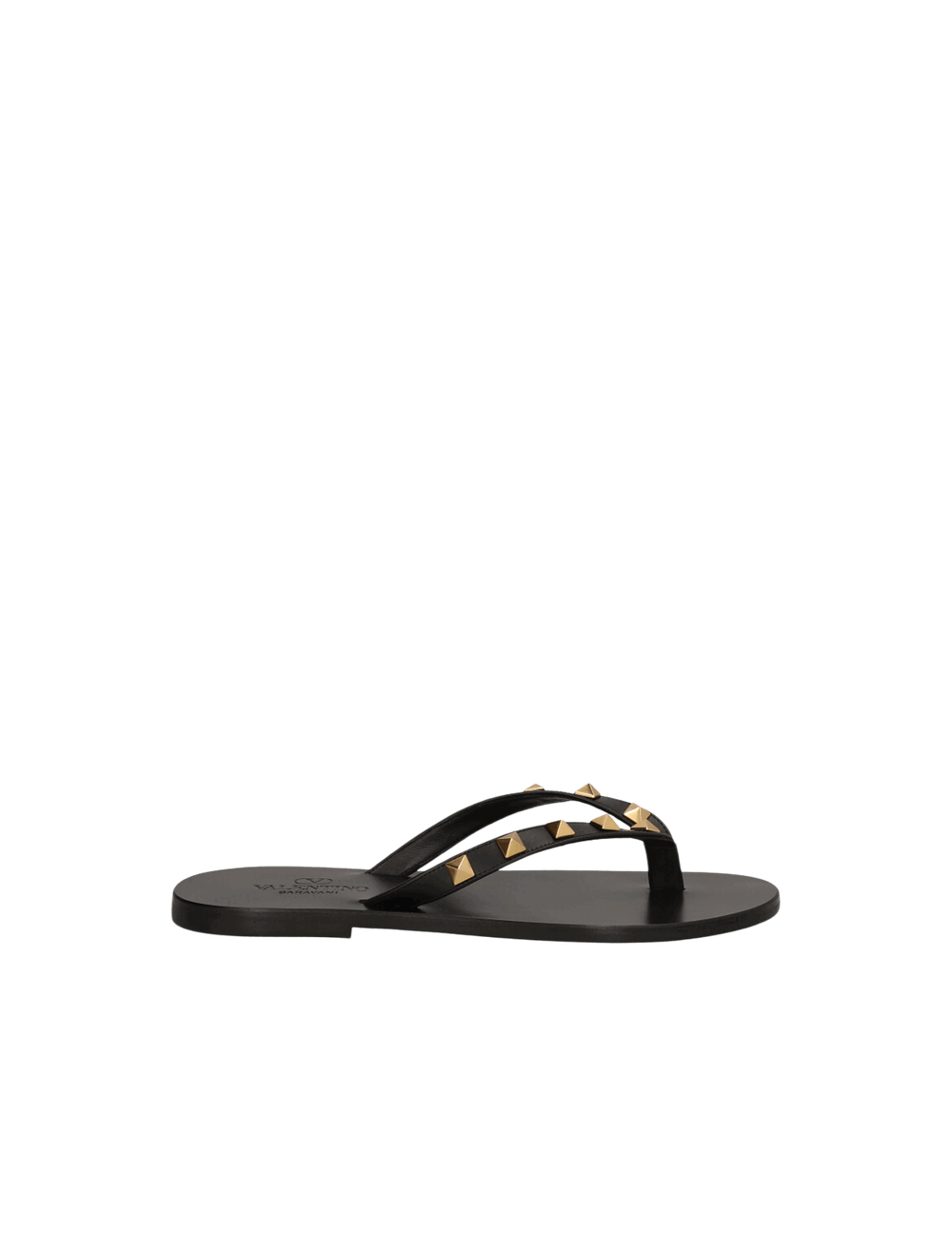 סנדלים Rockstud עור עגל חוטיני