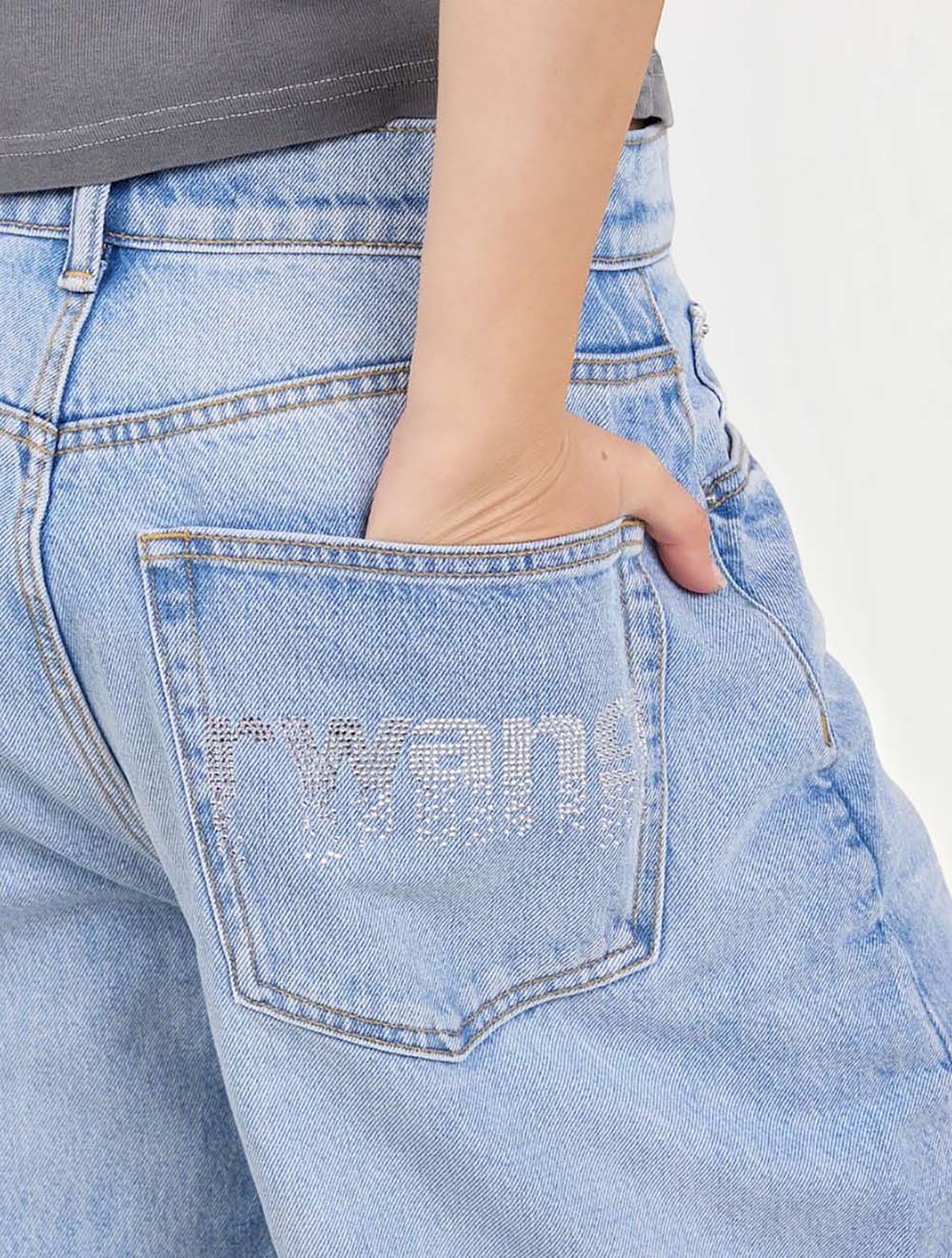 ג'ינס Blow Up Wide-Leg