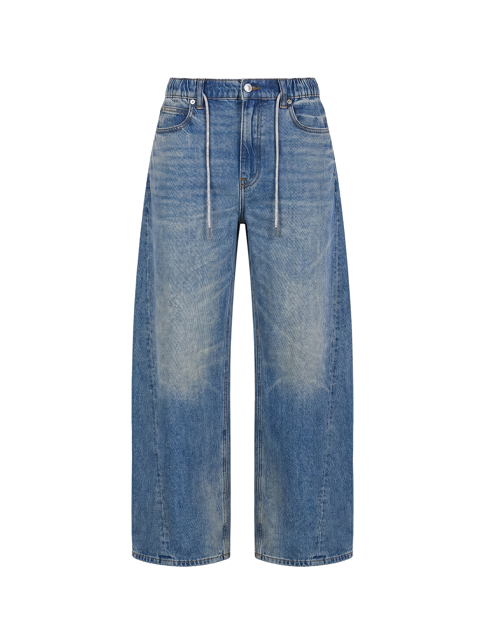 ג'ינס קריסטל Drawcord Balloon Jogger