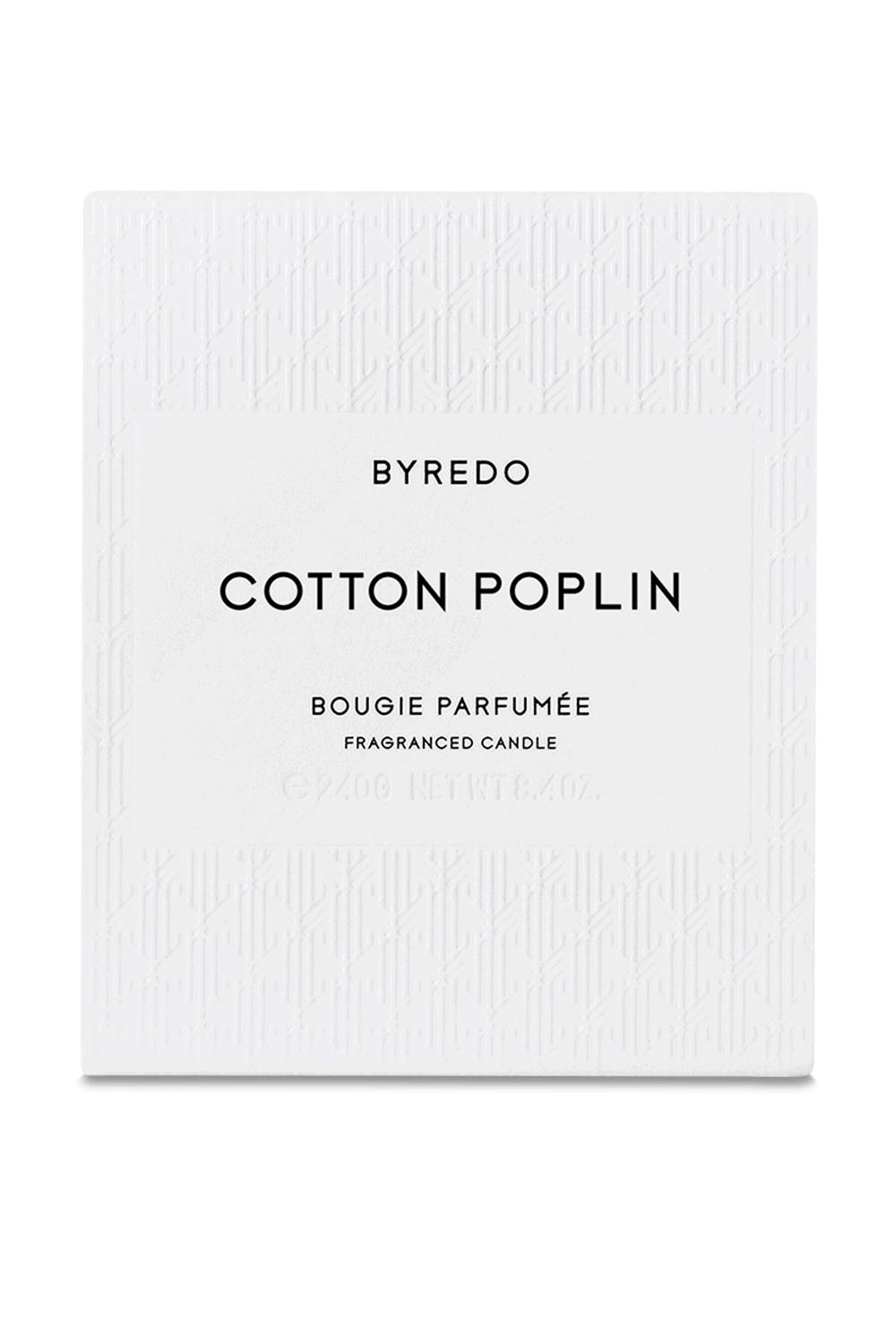 Cotton Poplin Candle 240 gr