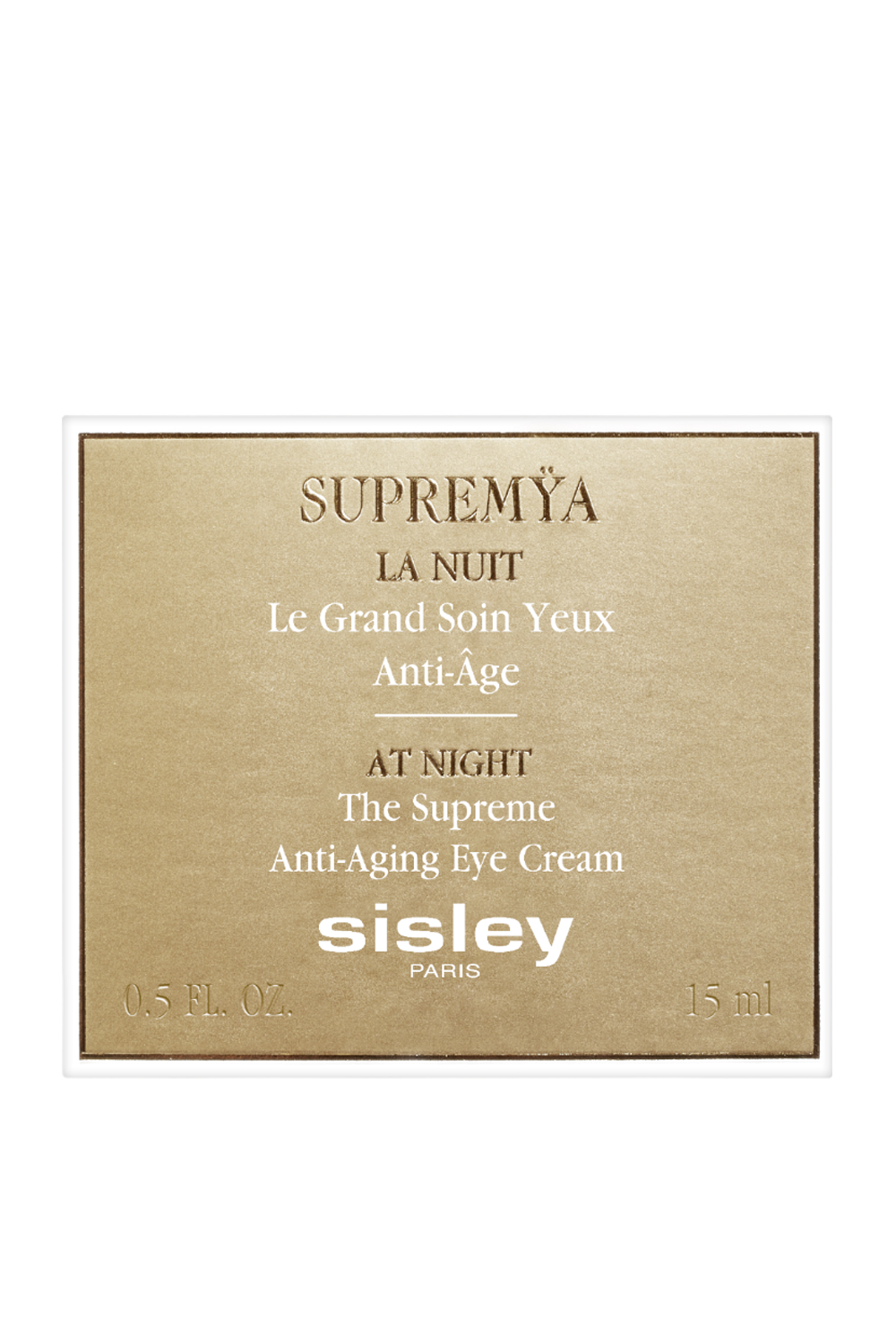 SISLEY SUPREMYA EYE CREAM 15ML