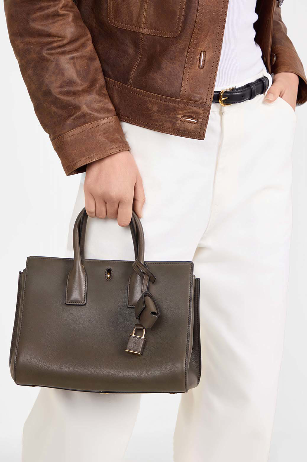 תיק עור SAC DE JOUR קטן