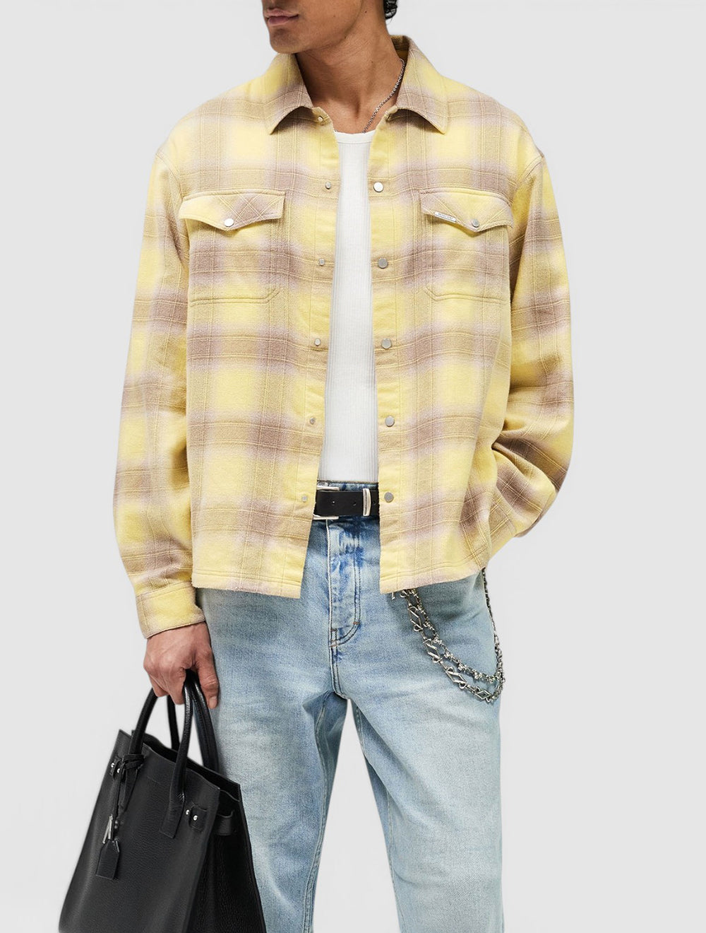 כותנה וינטג' flannel