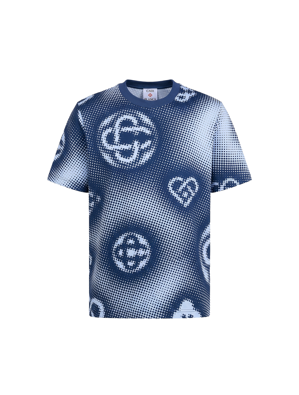 טי שירט Halftone Monogram