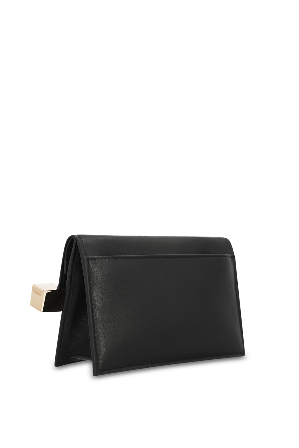 קלאץ' La פטיט Pochette Rond Carré עור