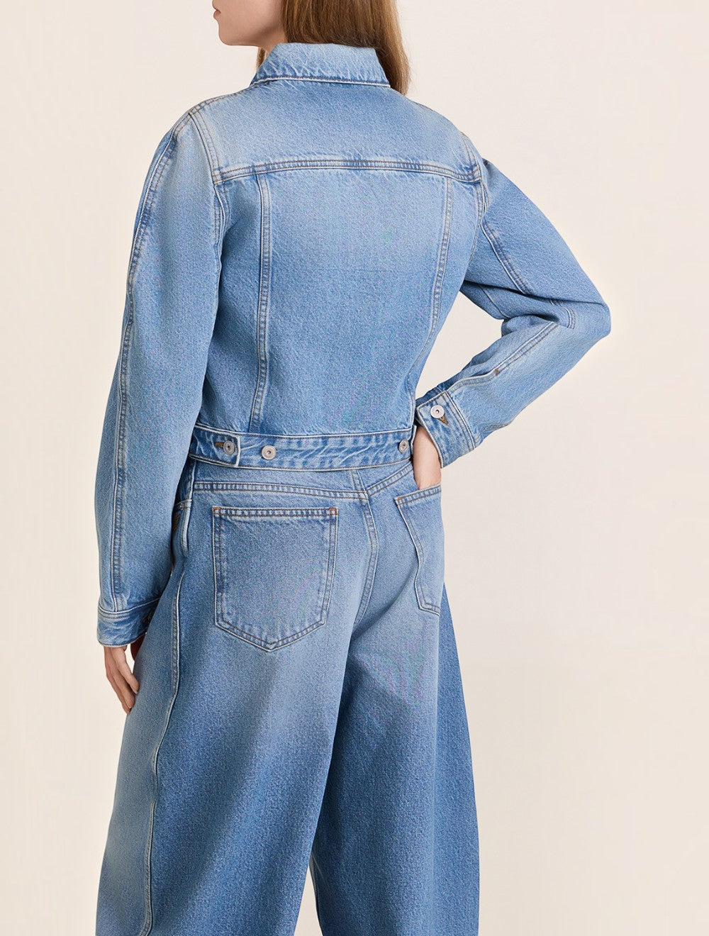 ז'קט ג'ינס LA Veste דה נים Ovalo
