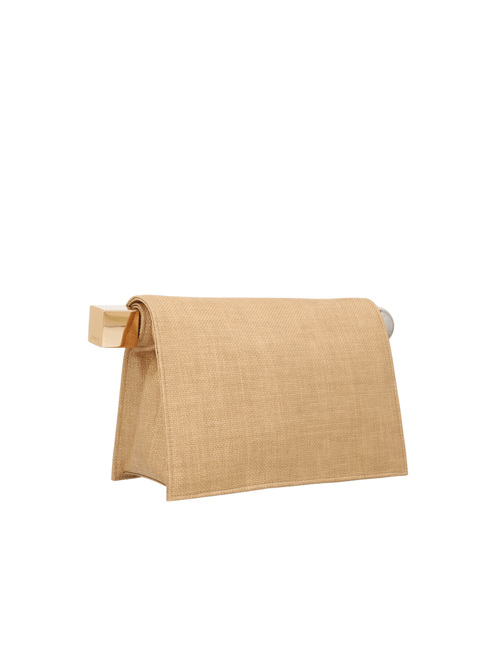 קלאץ' La Pochette Rond Carré רפיה