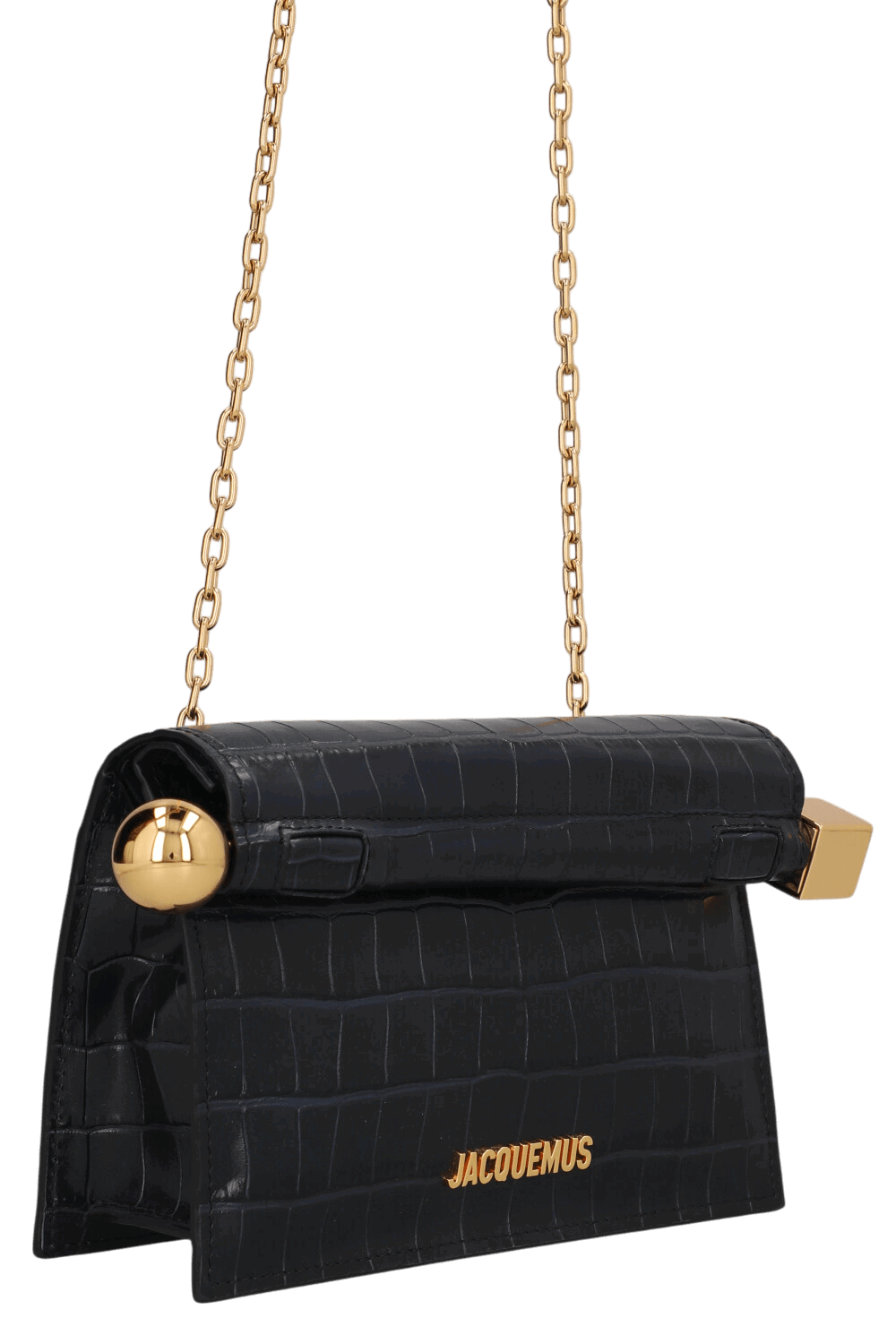 קלאץ' La פטיט Pochette Rond Carré עור
