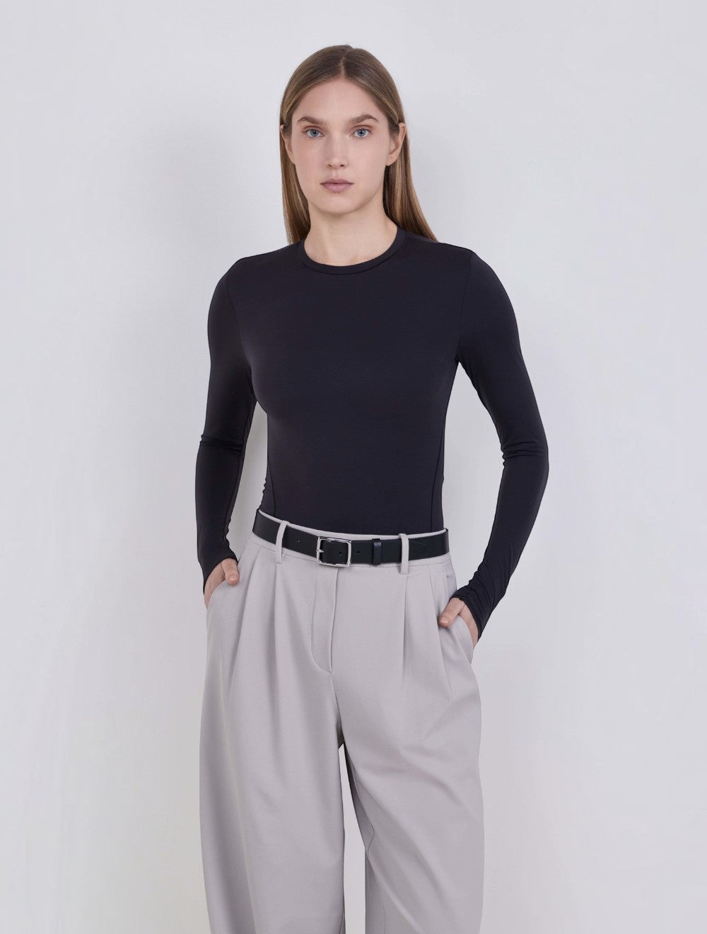Wundermost Nulu Crewneck חולצה שרוול ארוך