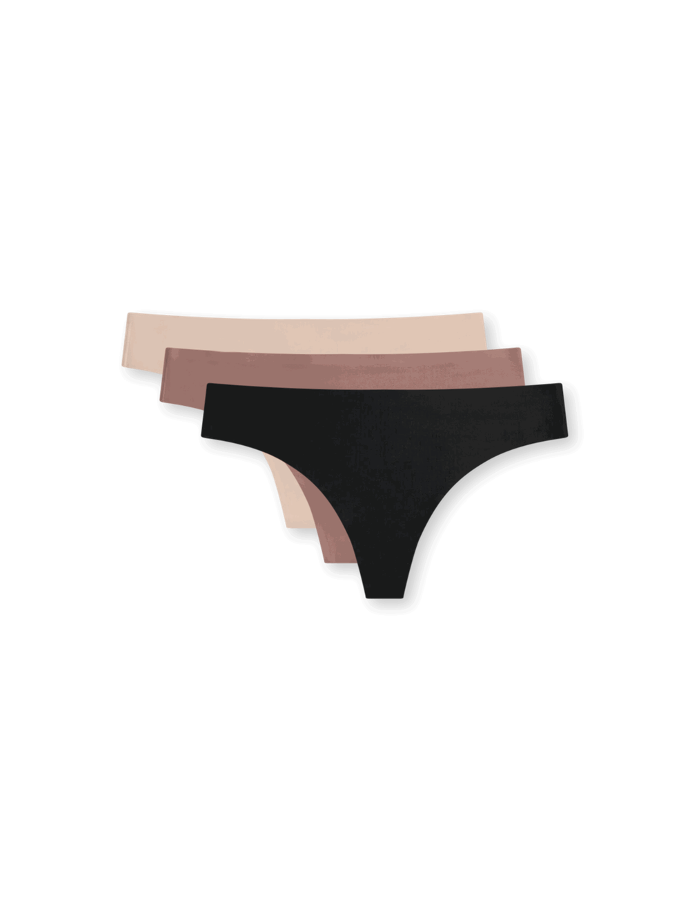 InvisiWear מותן בינוני חוטיני מארז 3