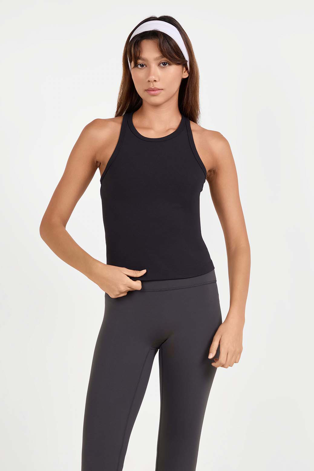 גופיית lululemon Align™ באורך המותן גב מחוטב