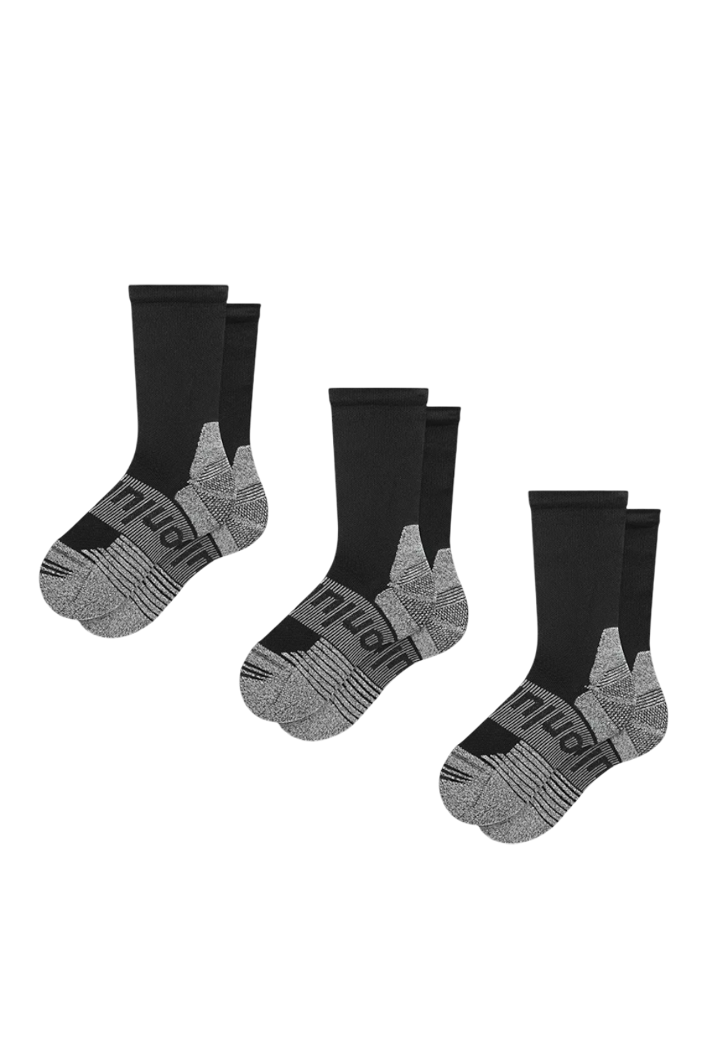 גרביים גבוהות Power Stride מרופד יוניסקס מארז 3 יחידות