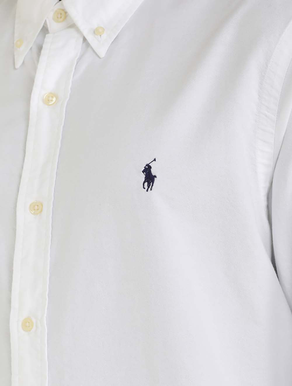 חולצה מכופתרת קסטום פיט Garment-Dyed Oxford