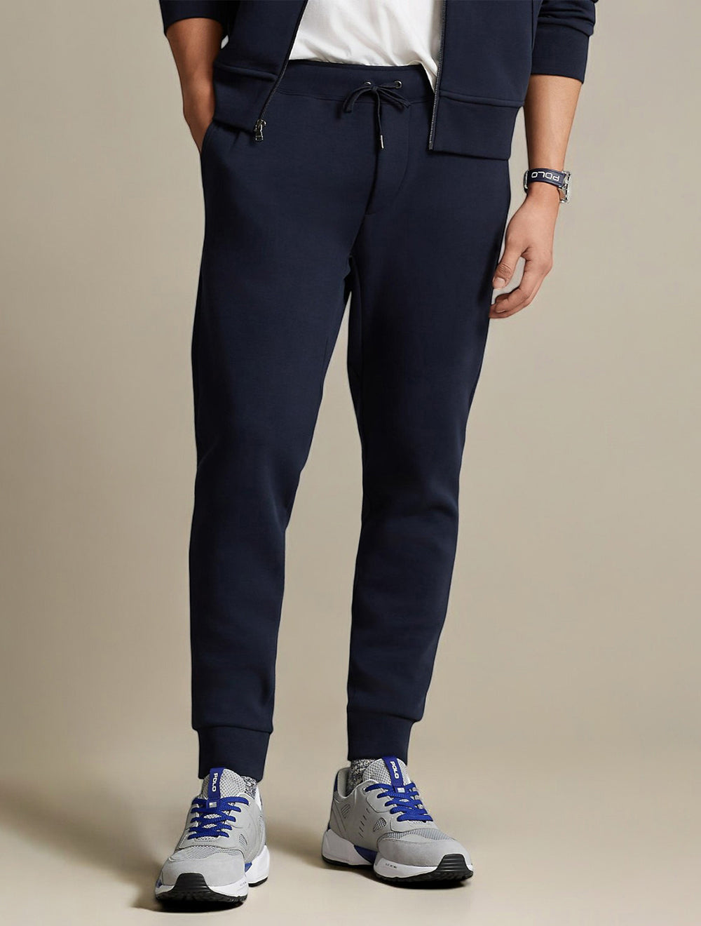 מכנסיים כפול סרוג Jogger