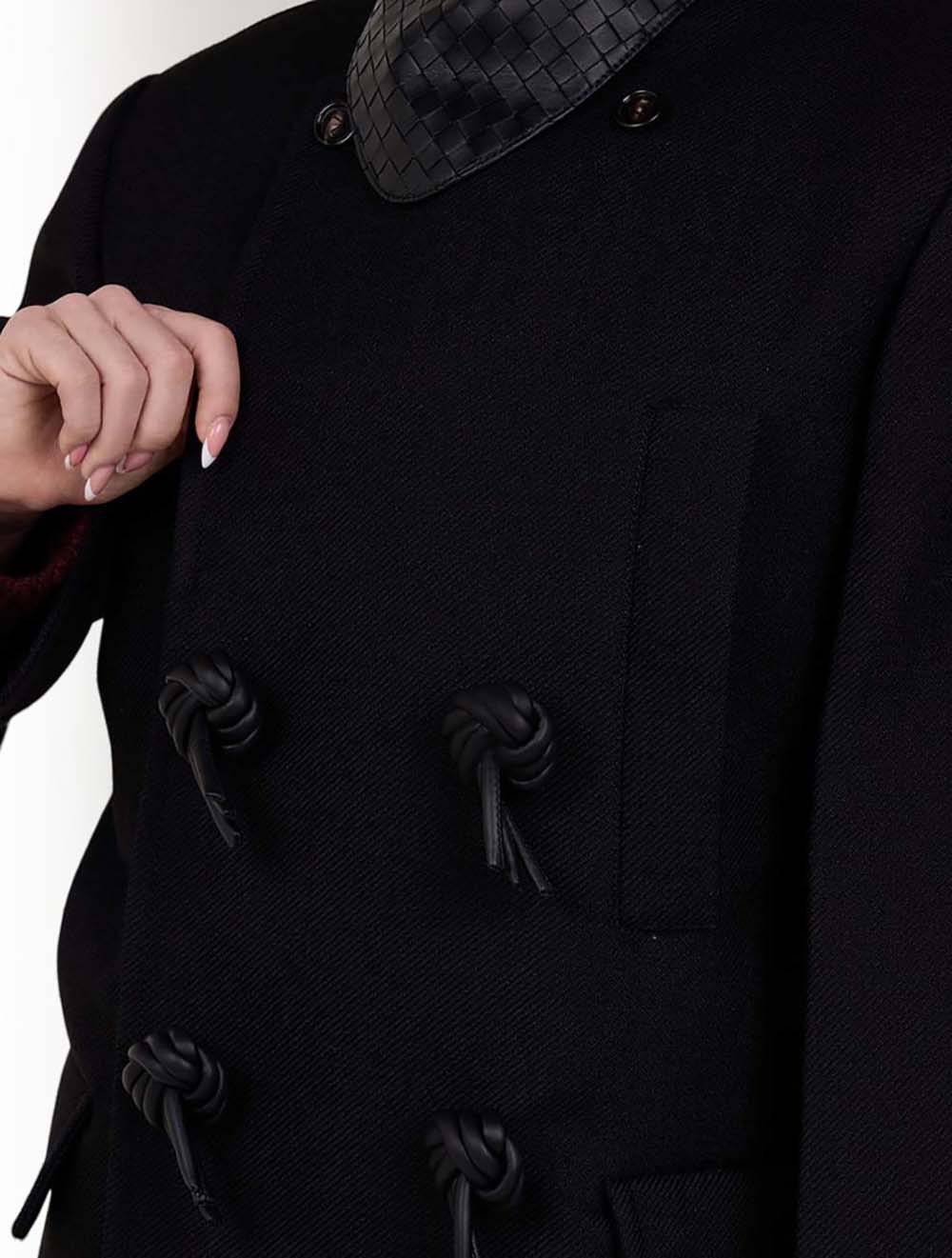 מעיל צמר Mohair Gabardine