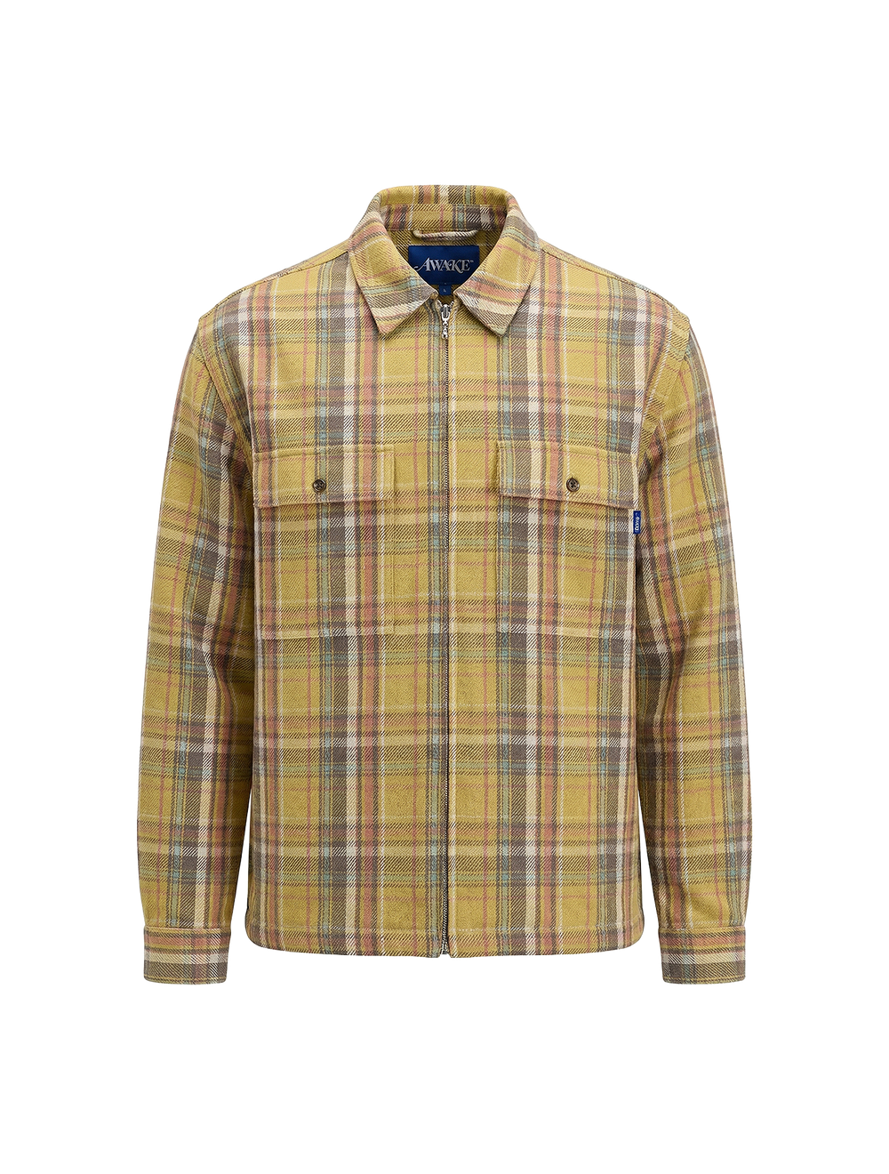 Rivington רוכסן Flannel אוברשירט