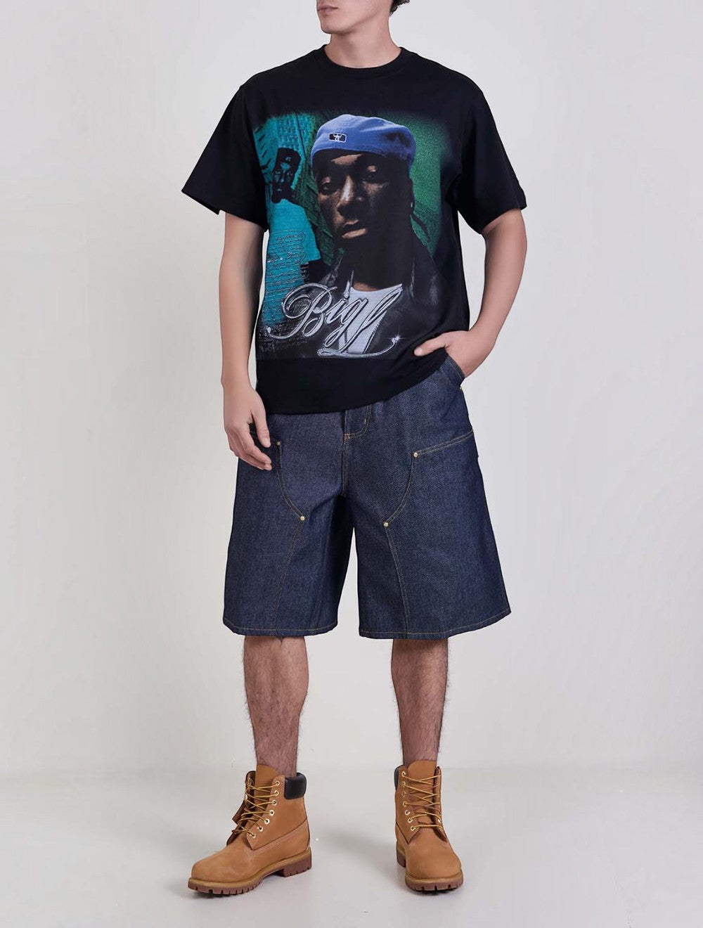 טי שירט Awake Ny x Big L ''ebonics'' גרפי