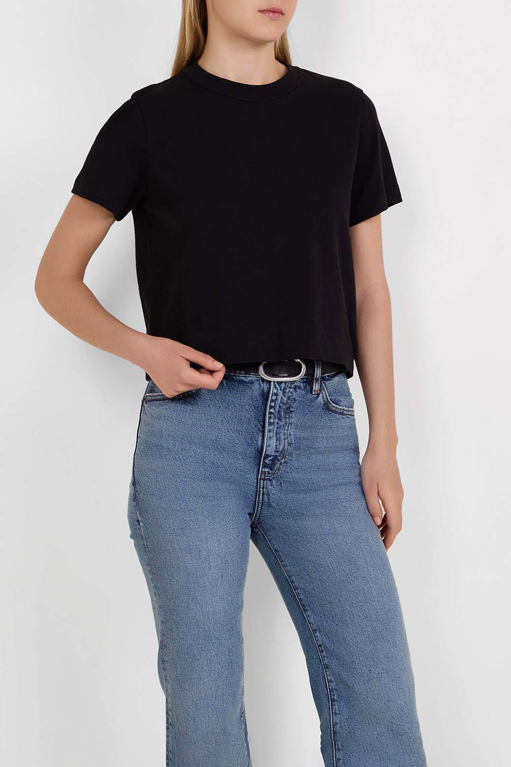 חולצת טי בגזרת בוקסי