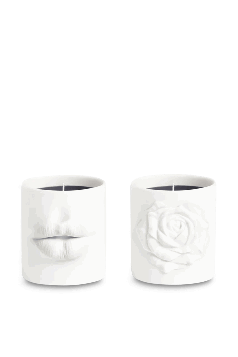 Le Duo Lips + Rose candles - Gift Set