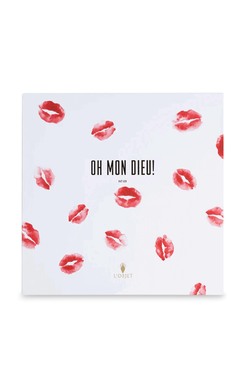 Oh Mon Dieu! No.69 Gift Set (Lips Incense Holder Incense Candle 12.5oz - 350g)