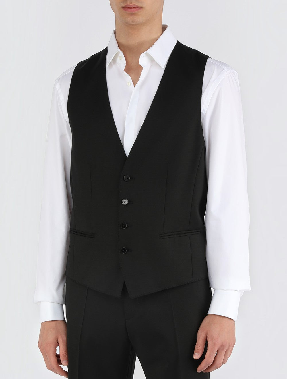 סלים פיט צמר Waistcoat