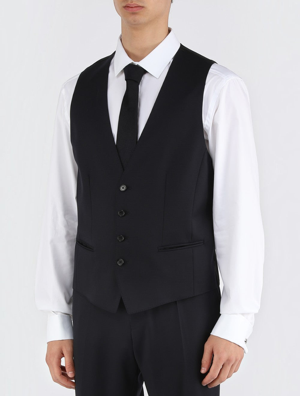 סלים פיט צמר Waistcoat