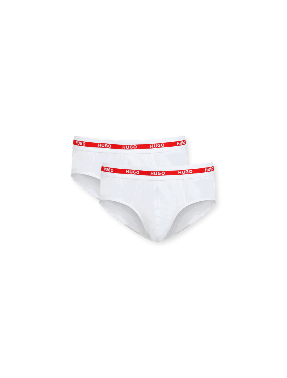 זוג תחתוני היפ מכותנה נמתחת עם גומי לוגו