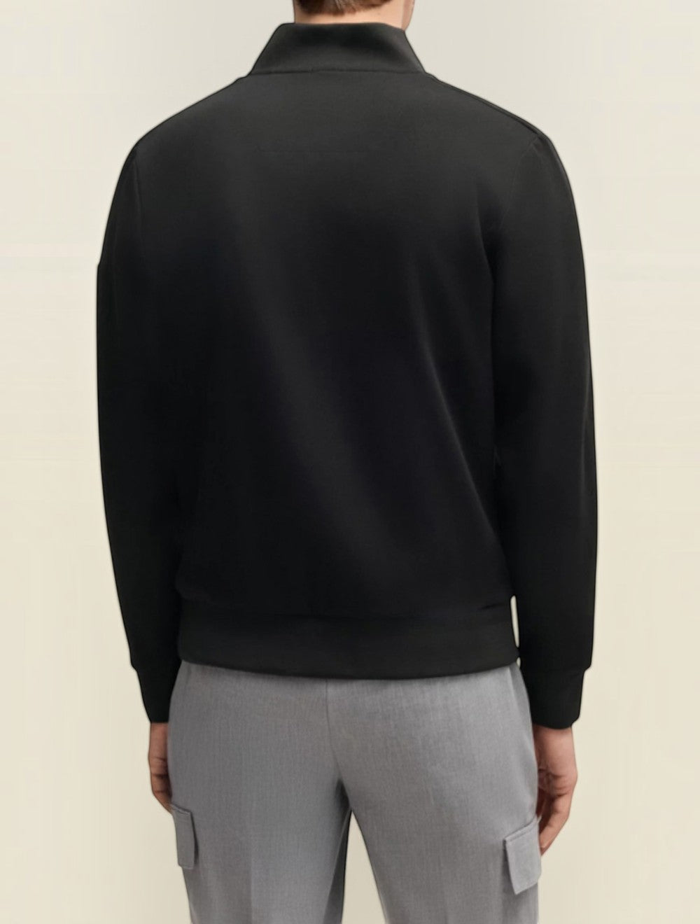 סווטשירט עם רוכסן עם Padded Front